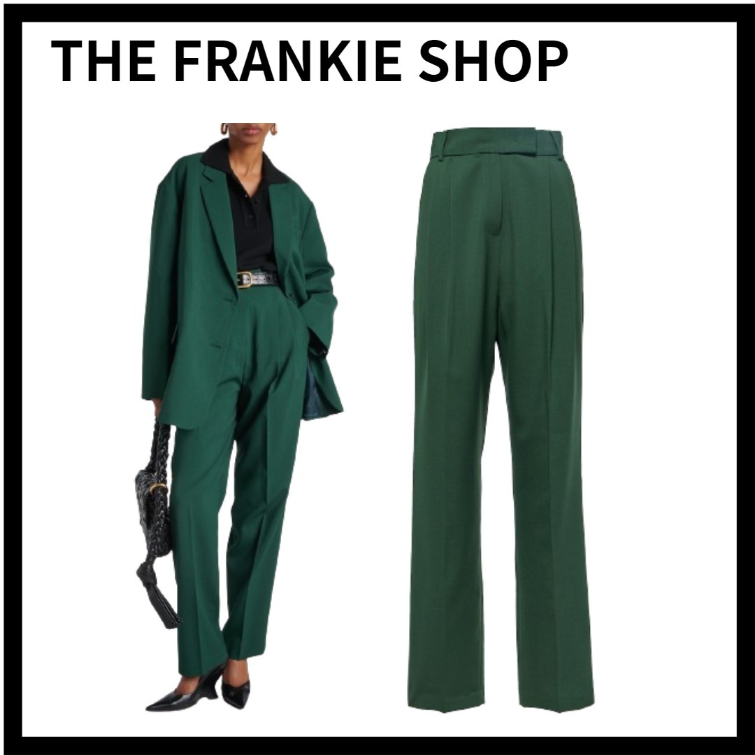 THE FRANKIE SHOP Bea ハイライズ ストレート パンツ
