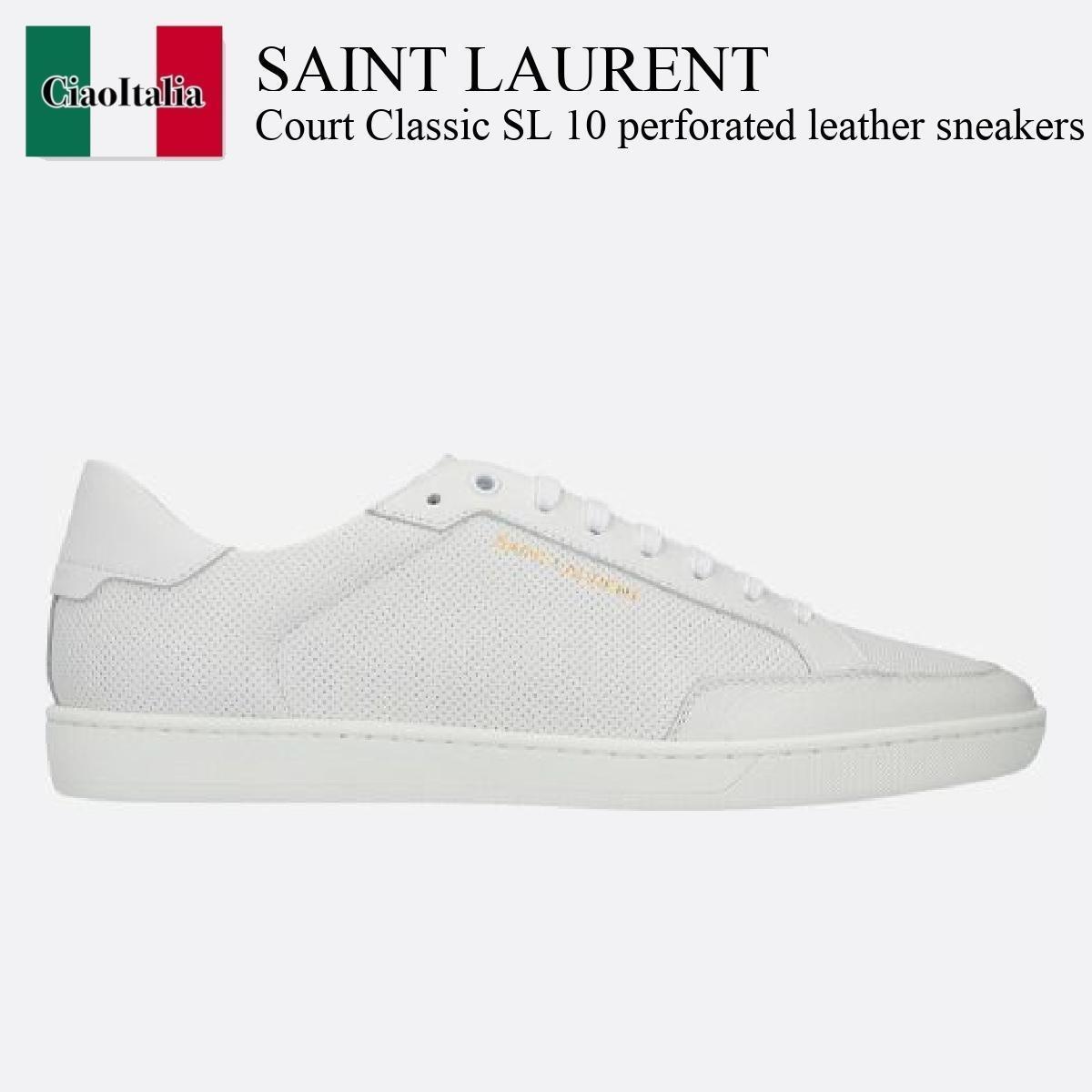 スニーカー Saint Laurent Sneaker Court Classic Sl 10 In Pelle
