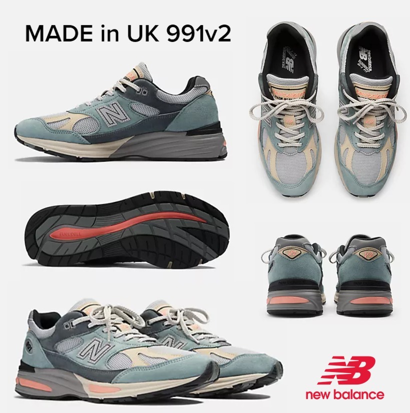 大人気！送料＆関税込み☆ニューバランス☆MADE in UK 991v2