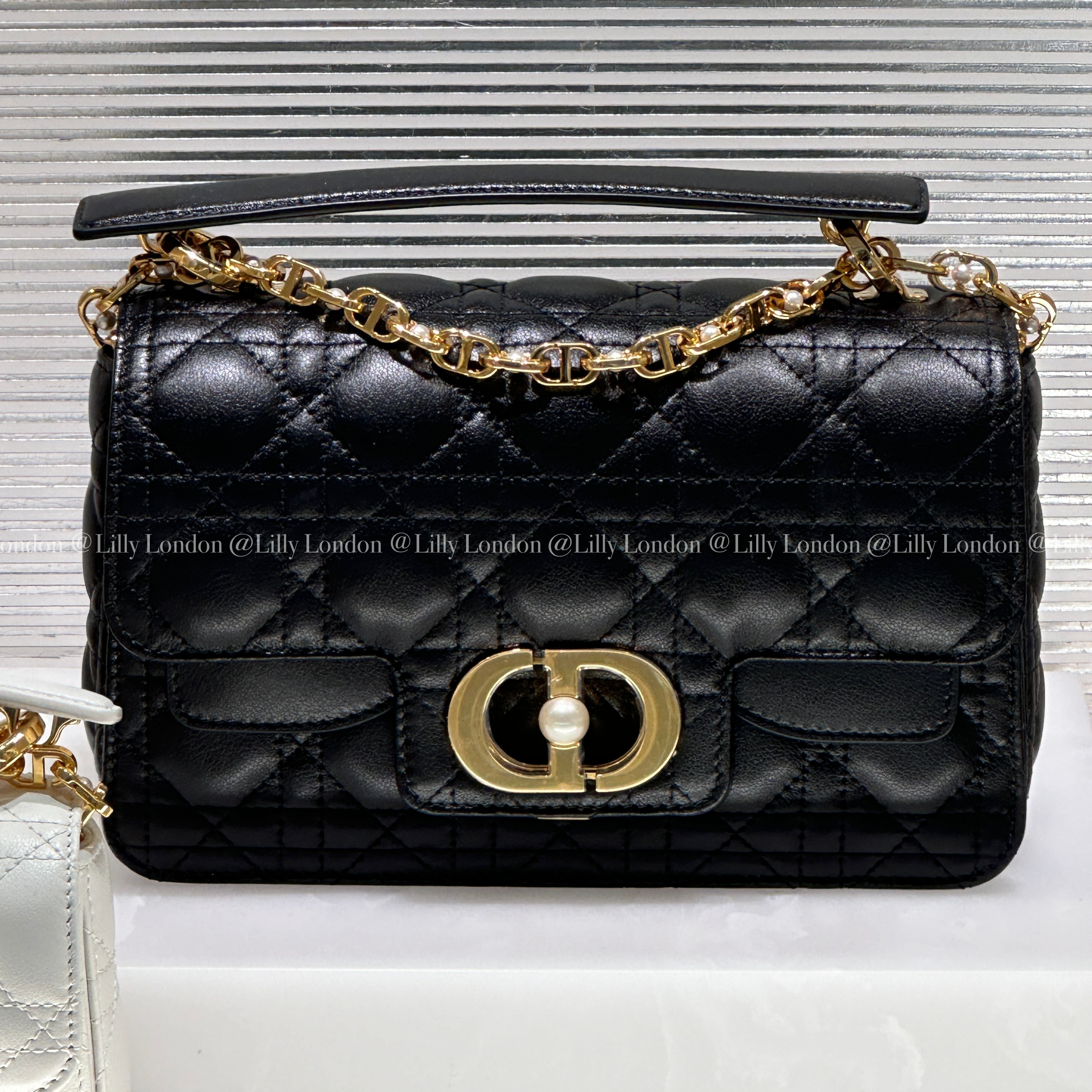 ディオール Dior Jolie トップハンドルバッグ スモール
