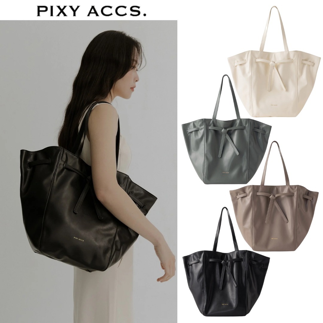 台湾発 PIXYACCS A4収納可 軽量コットン ショルダーバッグ