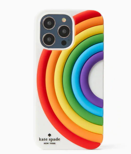 iPhone・スマホケース Kate Spade All Love Rainbow iPhone 14 Pro Max Case KB626