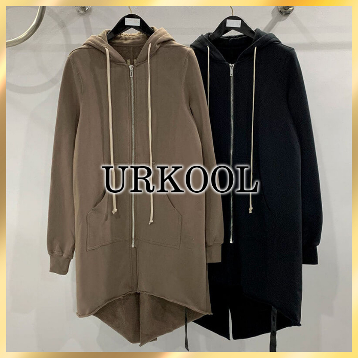 国内発送/関税込☆URKOOL☆フィッシュテール ジップ パーカー☆