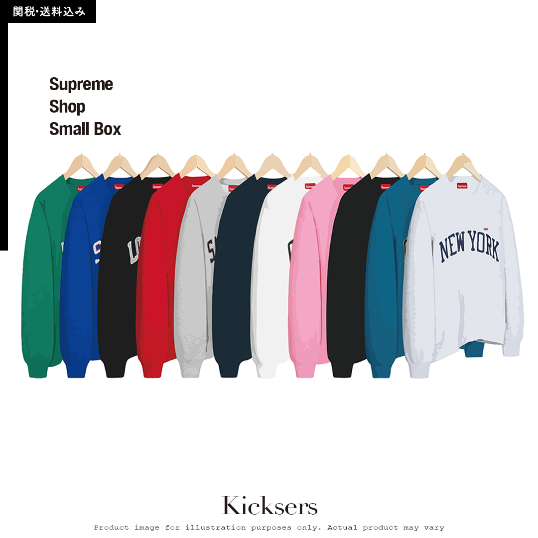 Supreme Shop Small Box Crewneck ショップボックスクルーネック