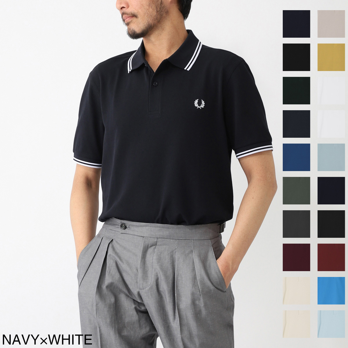 FRED PERRY ポロシャツ fred-m3600