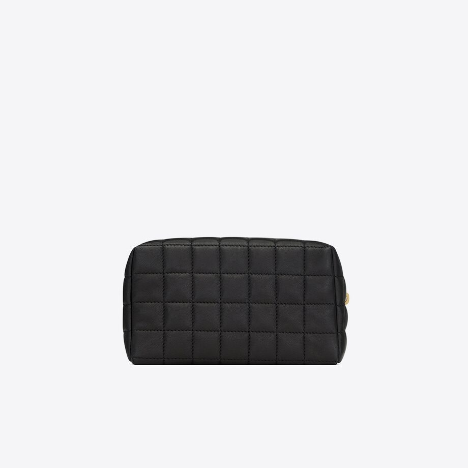 【SAINT LAURENT】カサンドラ マトラッセ カレ 化粧ポーチ Saint Laurent☆カサンドラ マトラッセ カレ スモール化粧ポーチ
