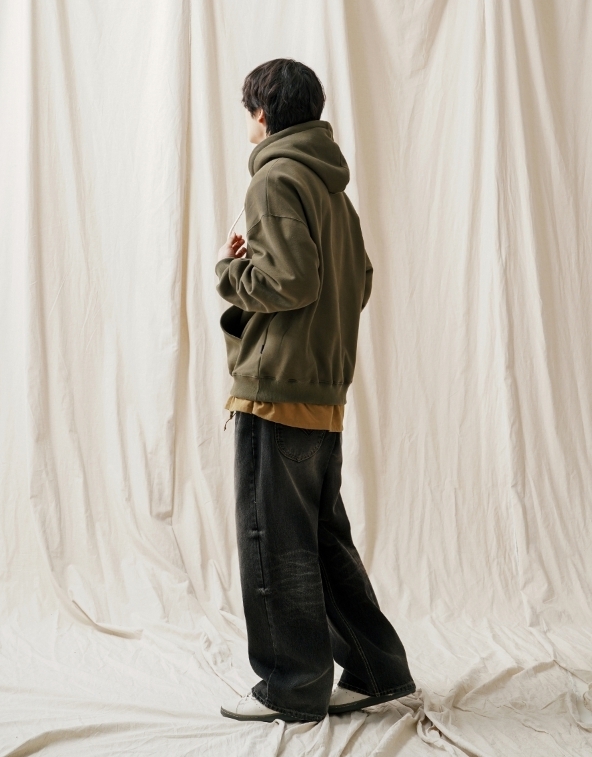 【JEMUT】24SS★ Smog Domingo Wide Denim Pants JEMUT】24SS☆ Smog Domingo Wide Denim Pants パンツ・ボトムス