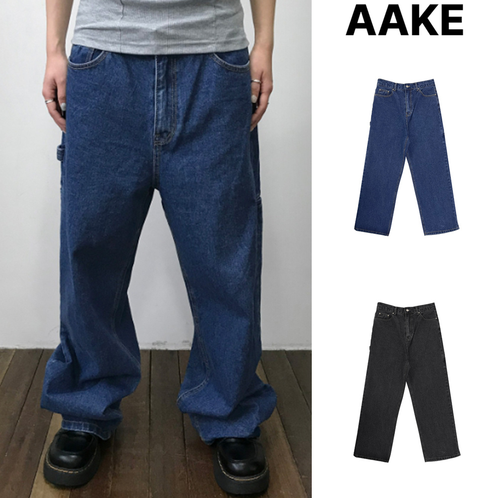 【AAKE】CARPENTER PATCH DENIM