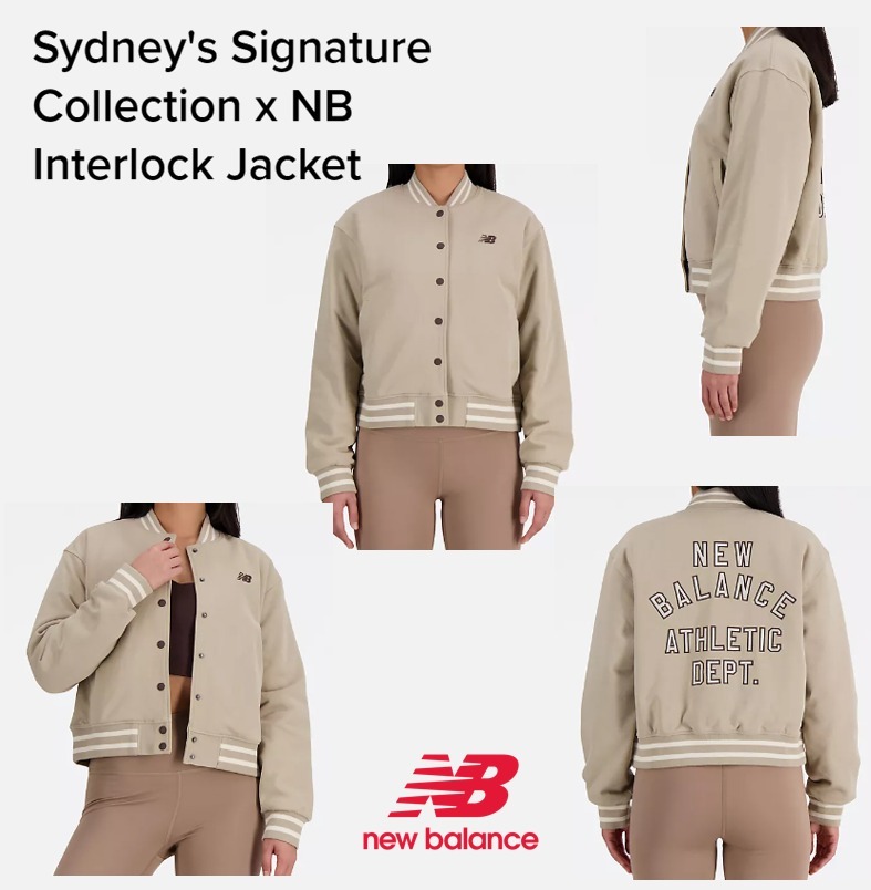 送料関税込☆コラボ☆Sydney's Signature x NB Interlock Jacket