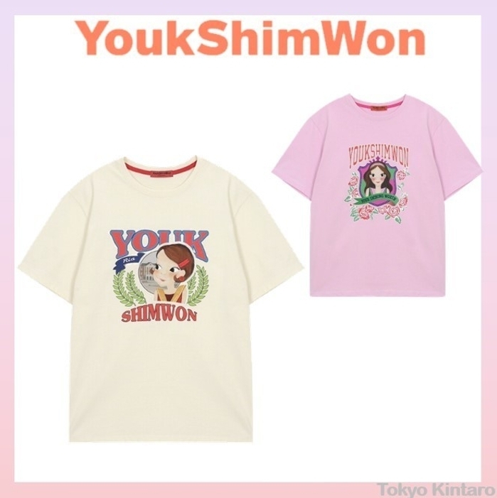 [YOUKSHIMWON] Vacation T-shirt★人気★