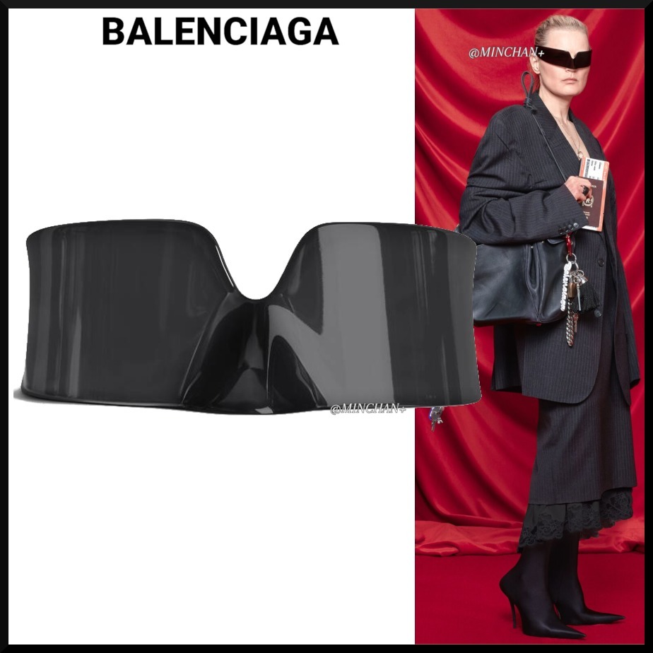 24SS【BALENCIAGA】5G サングラス 一体型 マスク