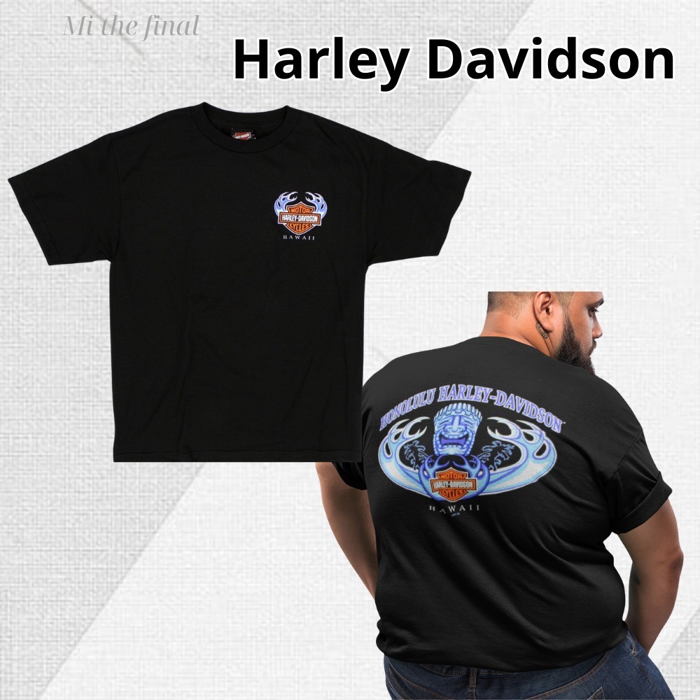 日本未入荷！【Harley Davidson】TIKI WAVE Tシャツ（送料込）