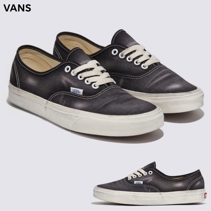 VANS スニーカー オーセンティック ウェーブウォッシュ ブラック