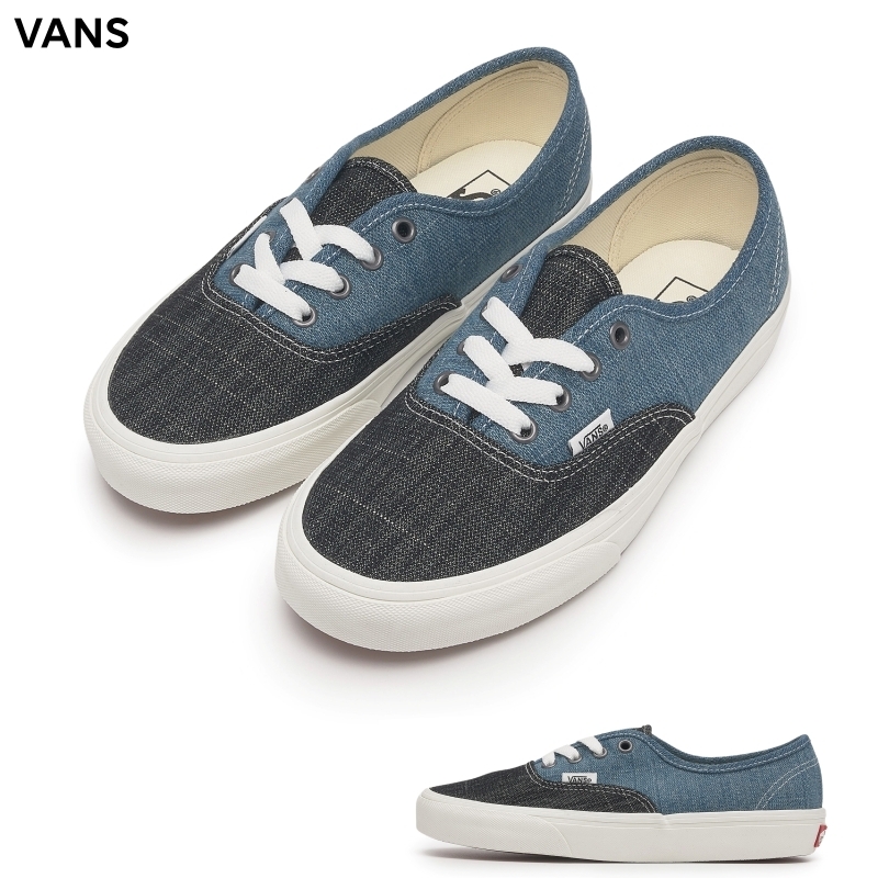 [VANS] スニーカー オーセンティック AUTHENTIC デニム ブルー