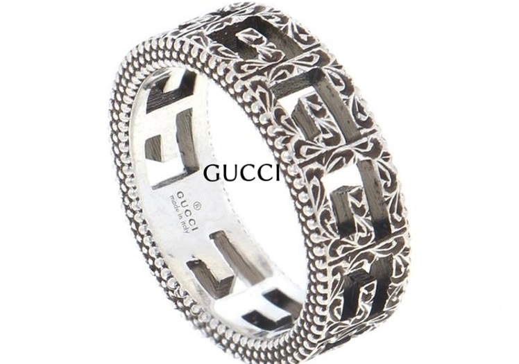 グッチ GUCCI スクエアG シルバー リング
