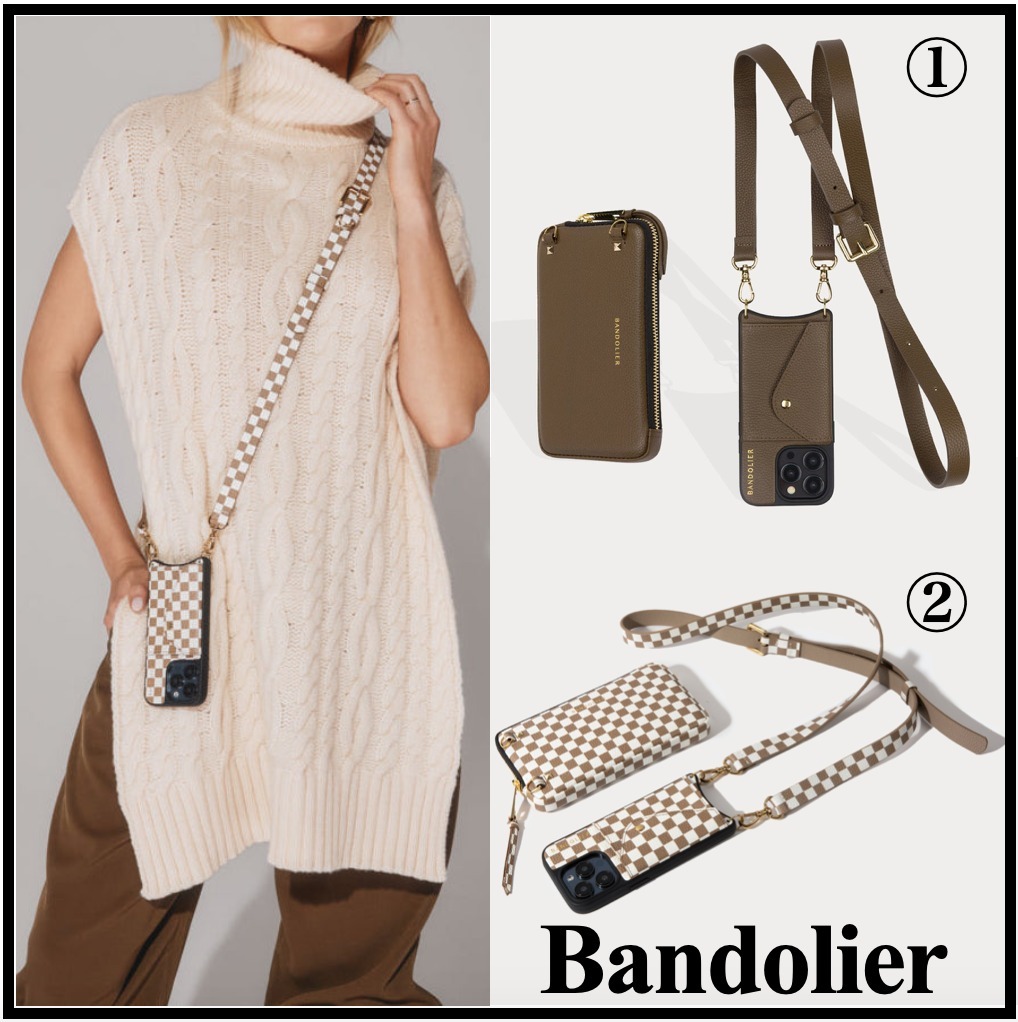 完売必須♪ iPhone 15対応 ☆Bandolier☆HAILEY SET