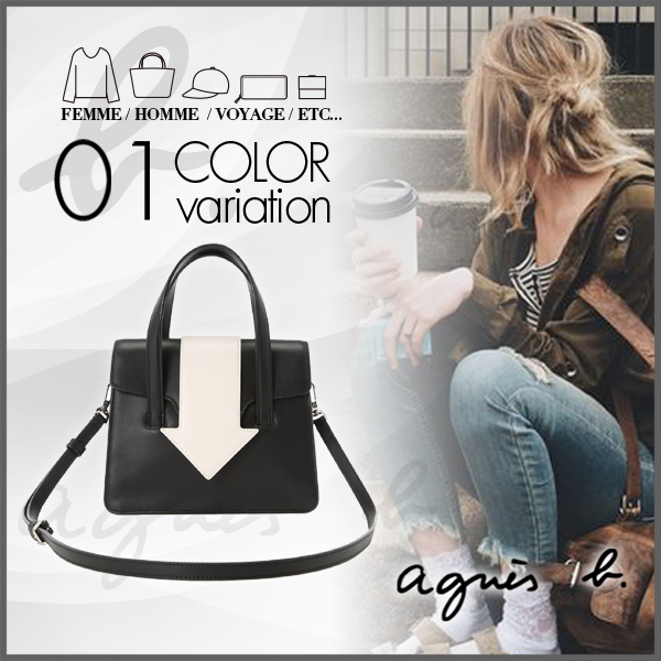 【agnes b.】アニエスベー RAS32F−01 miyuki 2wayトートバッグ