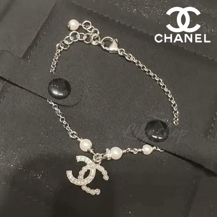 CHANEL Bracelets Bangles Costume Jewelry Casual Style Street Style