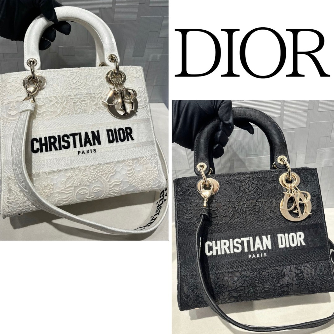24SS◇Lady D-Lite トワル ドゥ ジュイ ソレイユ Bag Medium