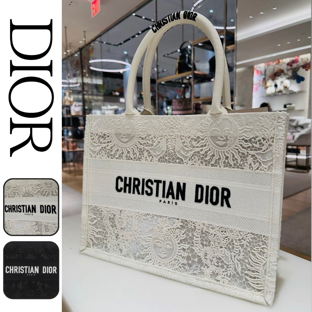 24SS◇Dior Book Tote トワル ドゥ ジュイ ソレイユ Bag Medium