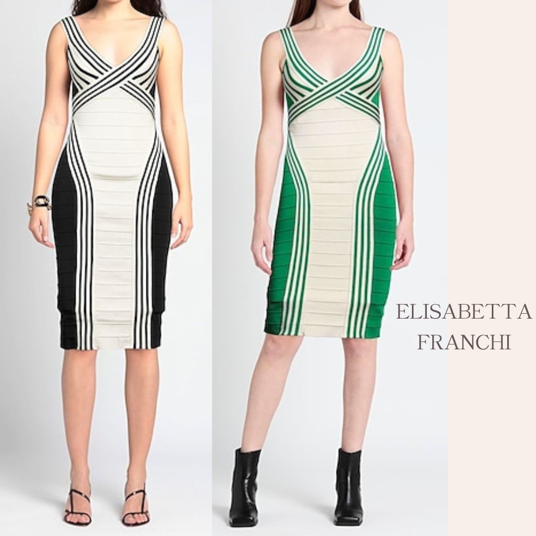 【ELISABETTA FRANCHI】チューブドレス
