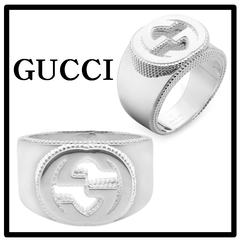 ☆関税込☆GUCCI★インターロックG シルバー925 リング★