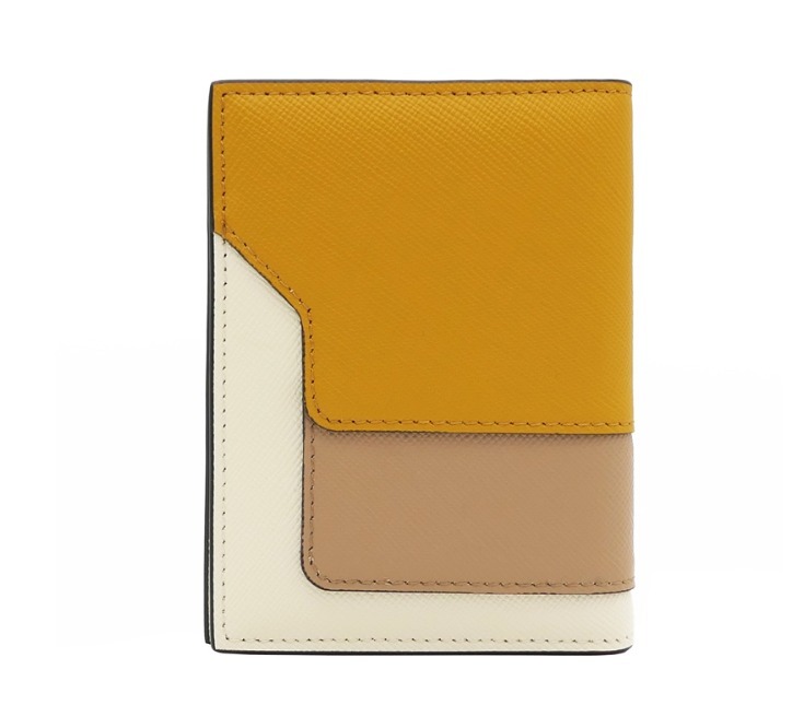 関税込★MARNI★ロゴ キーリング付き カードケース★マスタード 関税込☆MARNI☆ロゴ キーリング付き カードケース☆マスタード