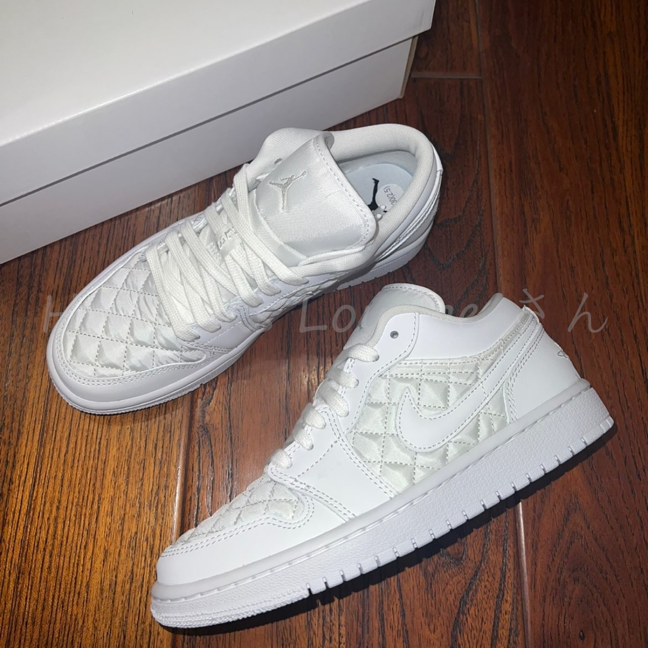 ★ナイキ★ Air Jordan 1 Low Quilted “Triple White”全サイズ