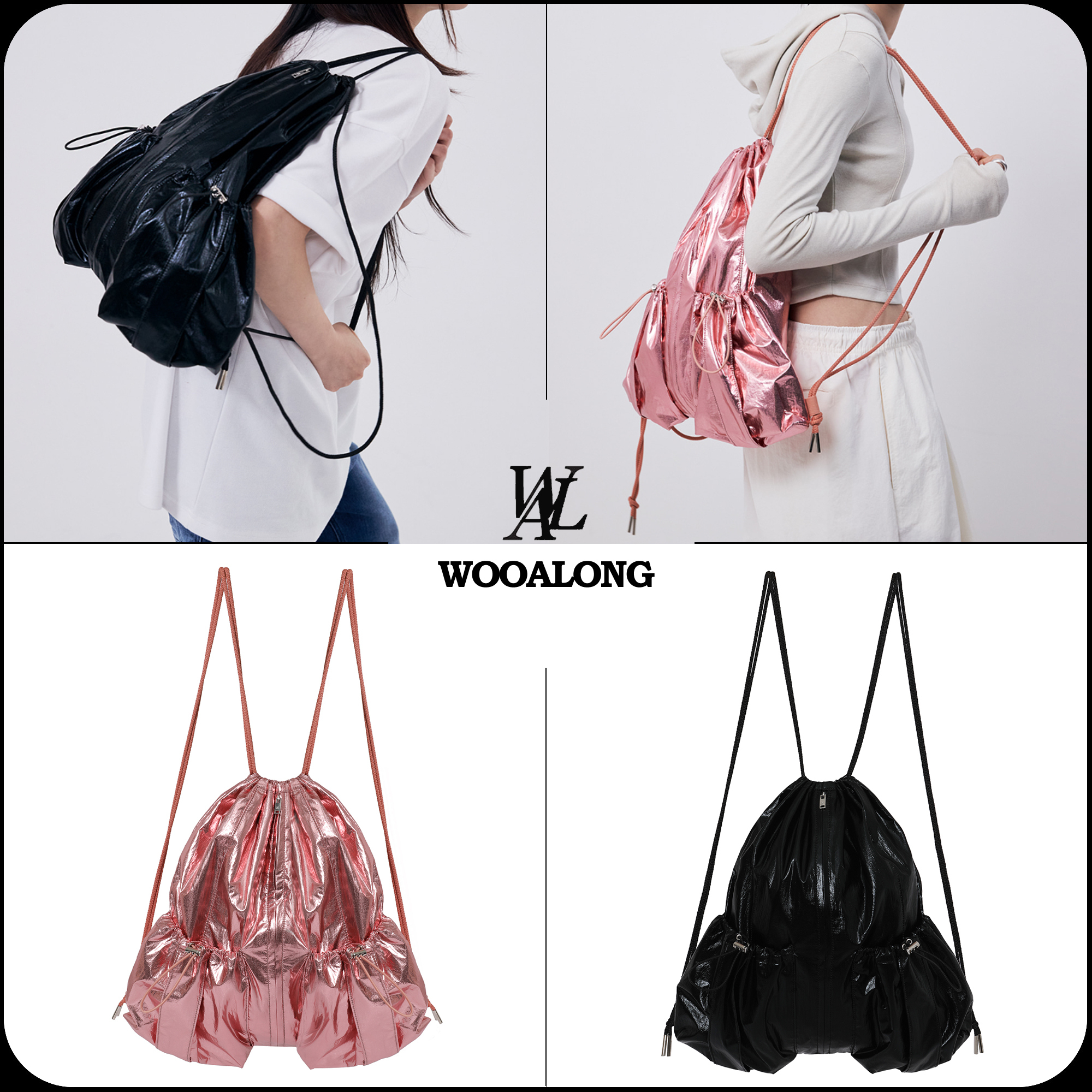 [WOOALONG]★Cargo bag