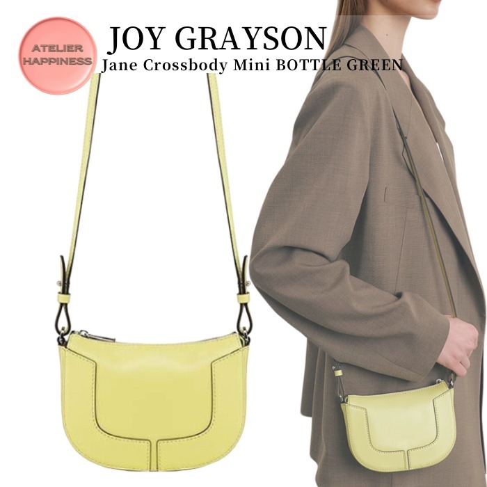 【JOY GRAYSON】ジェーンクロスボディミニ BOTTLE GREEN
