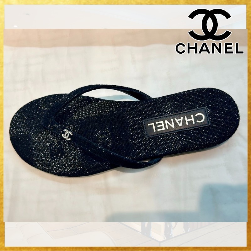 【洗練されたデザインが上品】CHANEL CCロゴ サンダル 夏に必須のアイテム☆】CHANEL CCロゴ ビーチサンダル (CHANEL