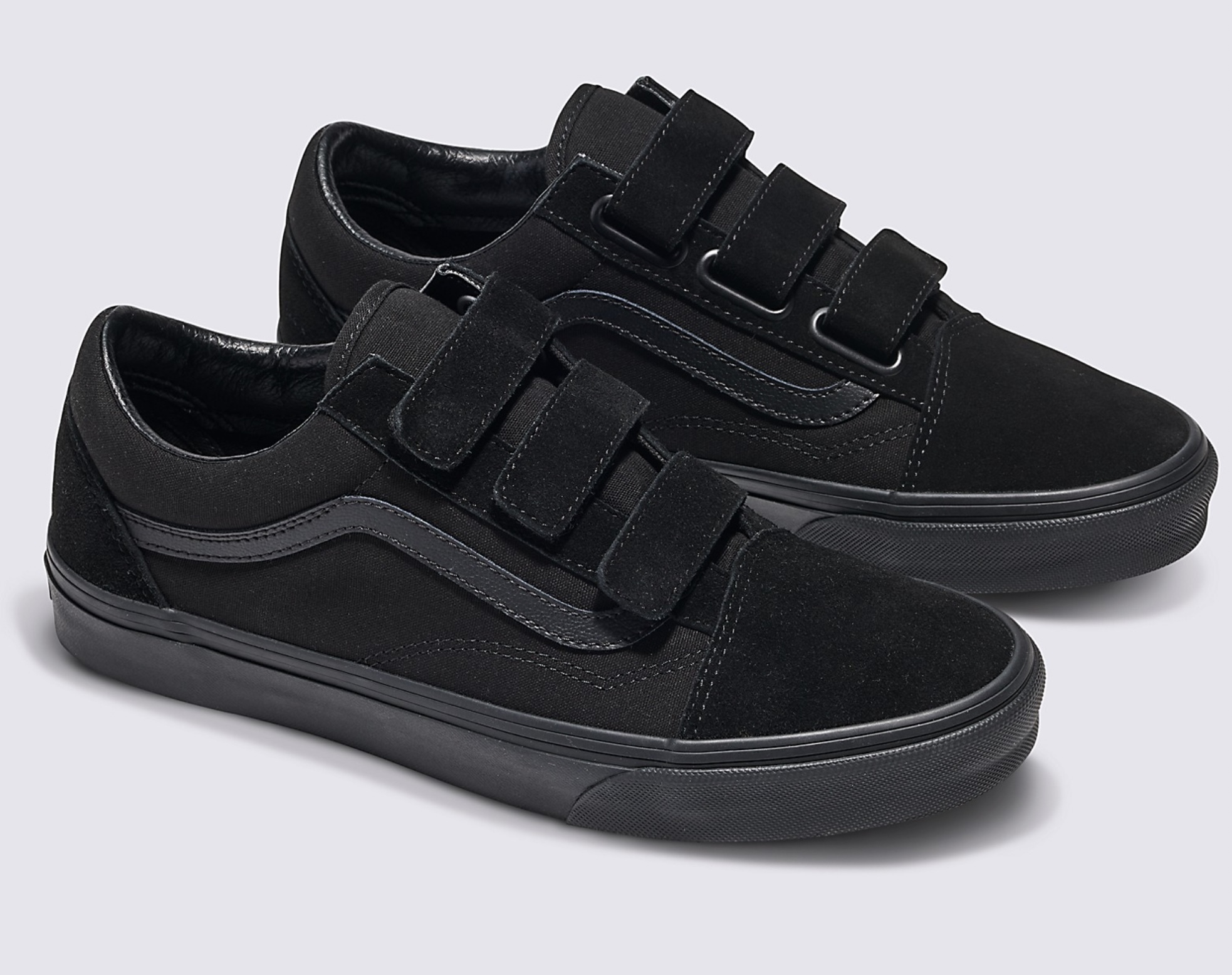 バンズ オールドスクール ベルクロ ブラック VANS OLD SKOOL V