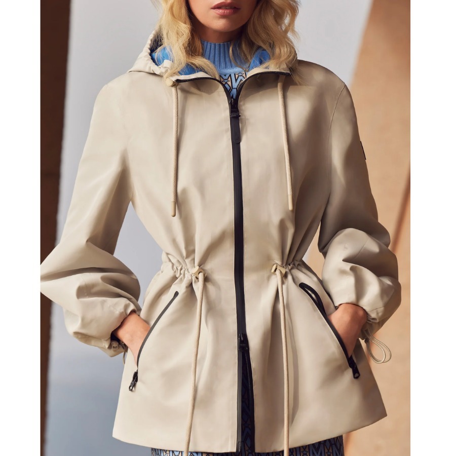 【MACKAGE】KALEA ウエストドローコード付きレインジャケット Mackage マッカージュ MACKAGE KALEA レインジャケット