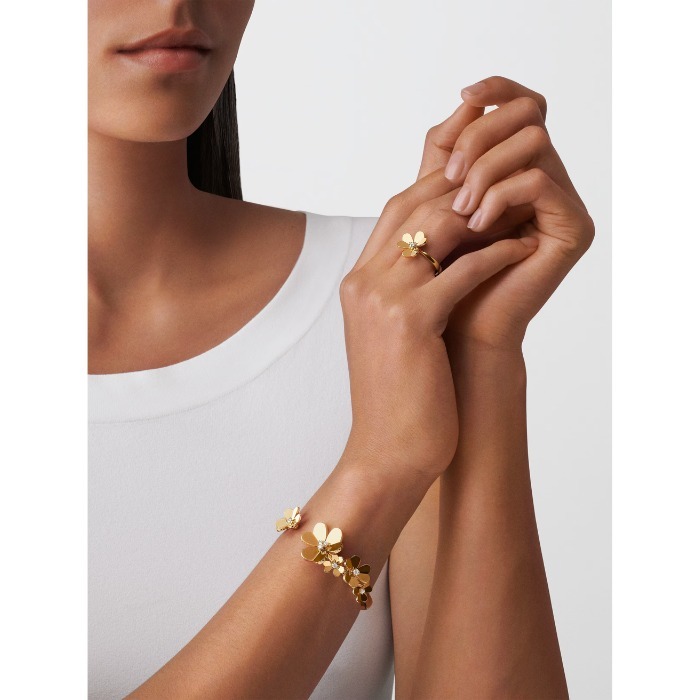 入手困難☆》VanCleef＆Arpels フリヴォル スモールサイズ YG
