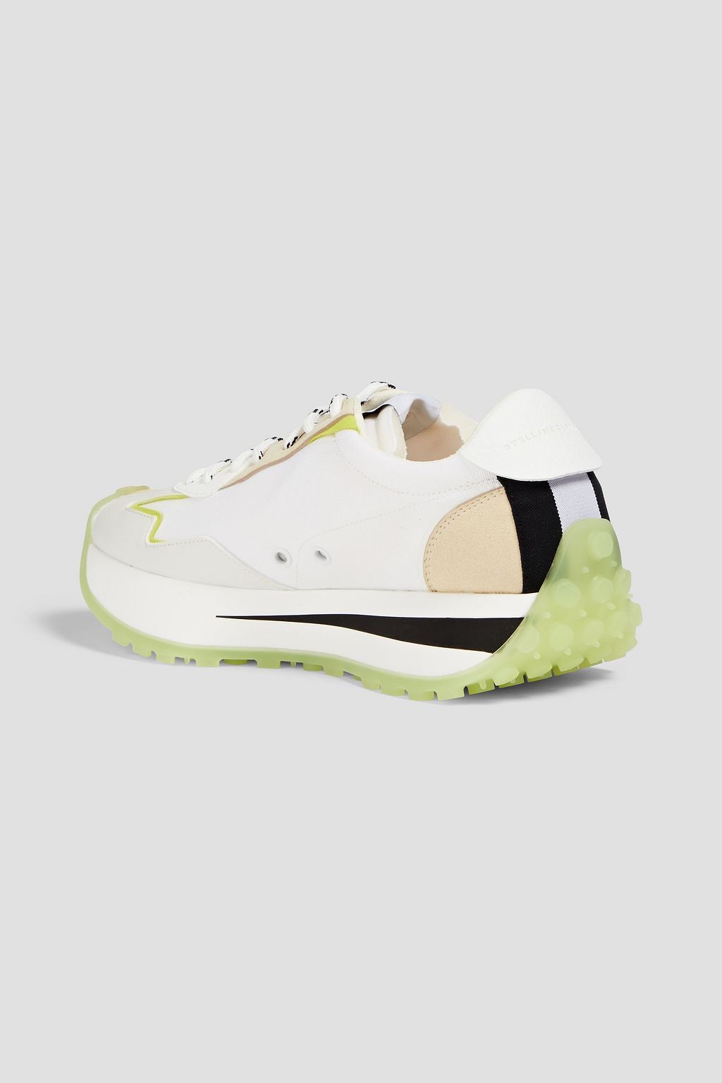 素敵★STELLA MCCARTNEY キャンバス&フェイクレザー スニーカー 素敵☆STELLA MCCARTNEY キャンバス&フェイクレザー スニーカー