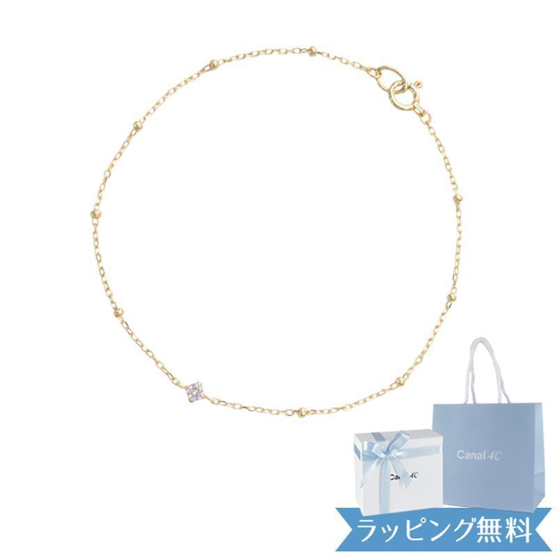 【新品】4°c ブレスレット カナル canal4℃ 一粒 canal1323
