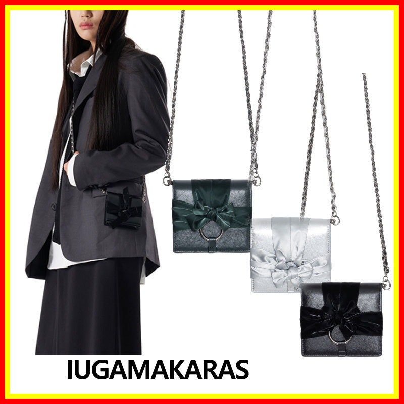 [IUGAMAKARAS]Knotted Wallet Bag/追跡付