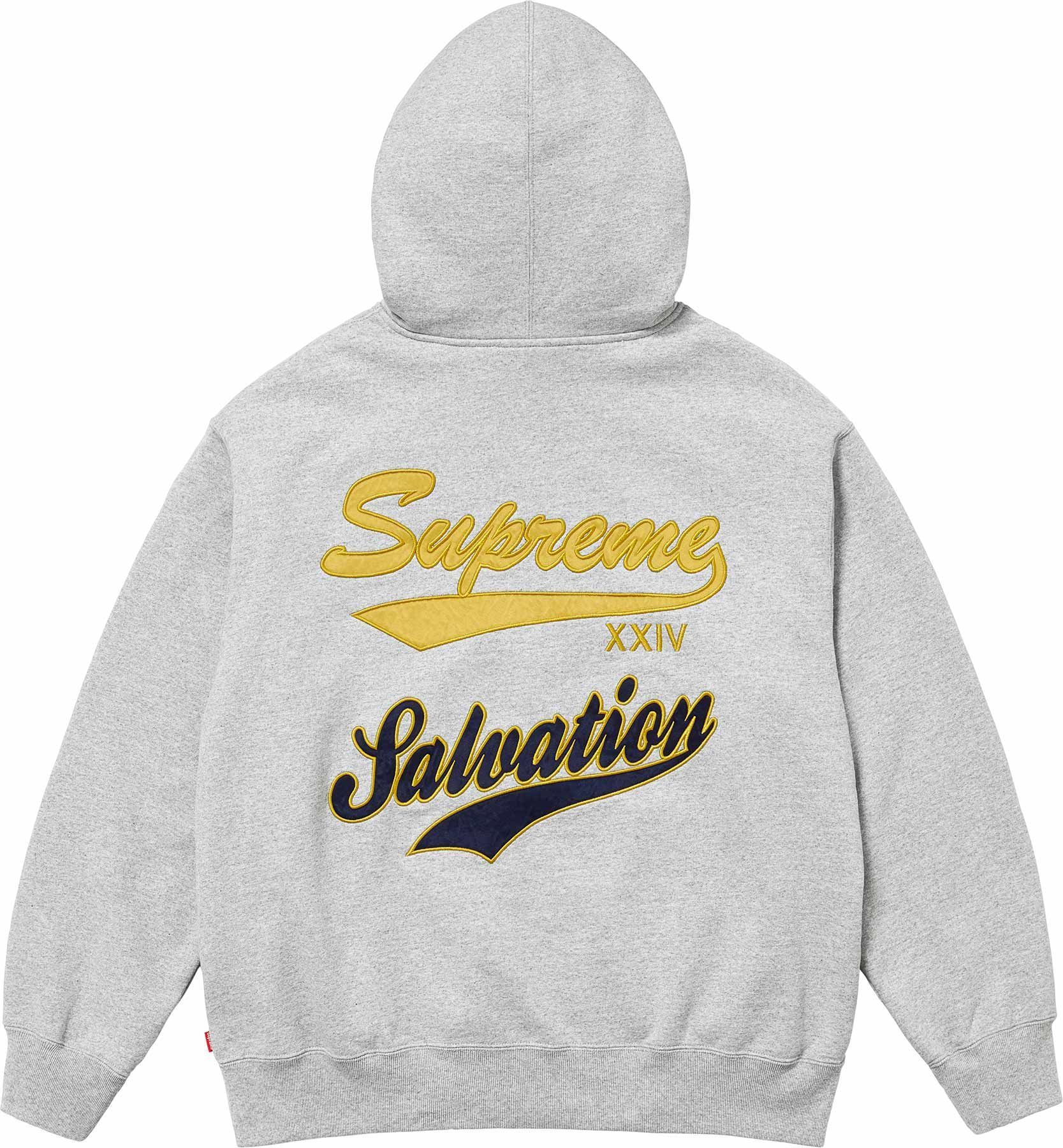 Supreme SALVATION ZIP UP HOODED SWEATSHIRTスウエットシャツ