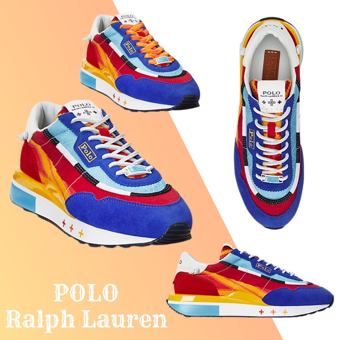 NEW【Polo Ralph Lauren】足元アクセント☆色鮮やか☆スニーカー