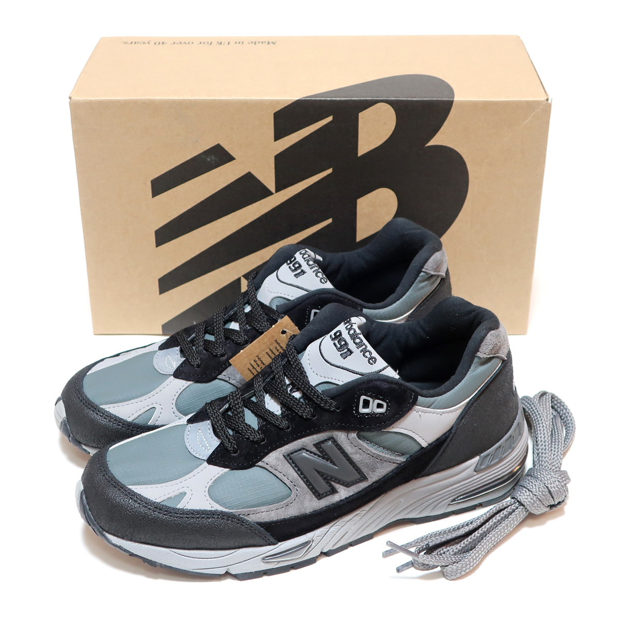 NEW BALANCE M991WTR BLACK/GRAY MADE IN UK ニューバランス