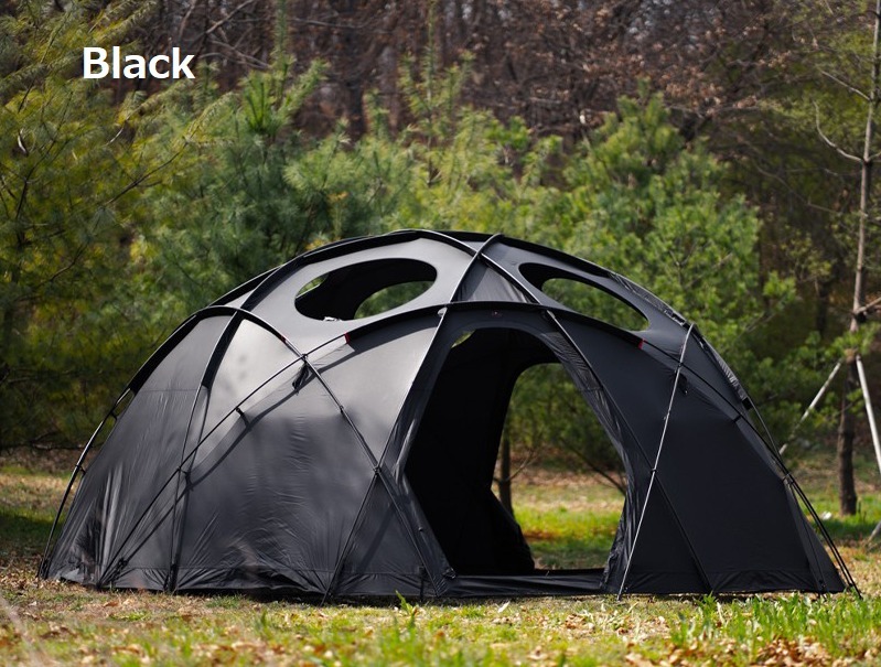 Troia】ヘク男 Hektor Tent トロイ ヘクター ドームテント 黒