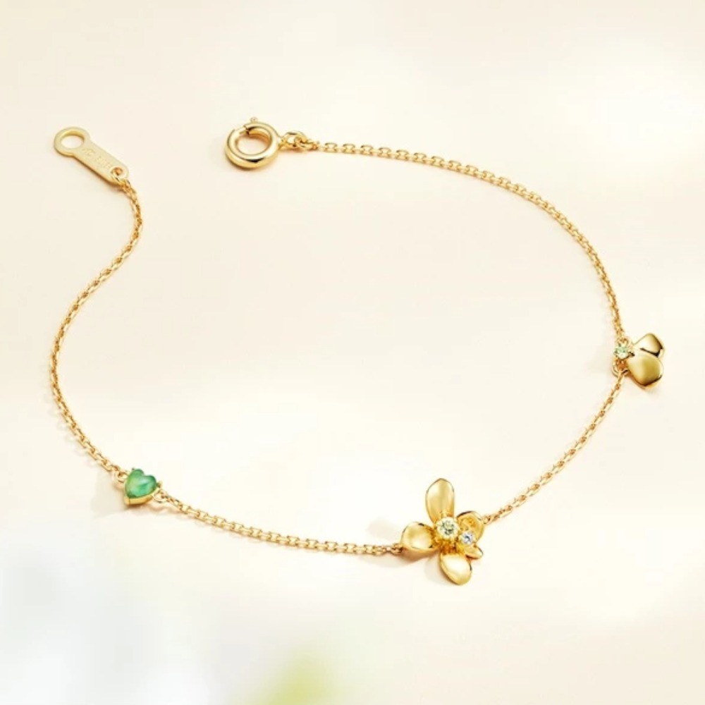 すぐ届く☆4℃ シルバーブレスレット ライラック ギフトにも◎ すぐ届く☆4℃ シルバーブレスレット ライラック ギフトにも◎ (4