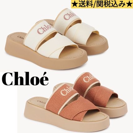 ★送料関税込み★【Chloe】“MILA”スライド チャンキーサンダル