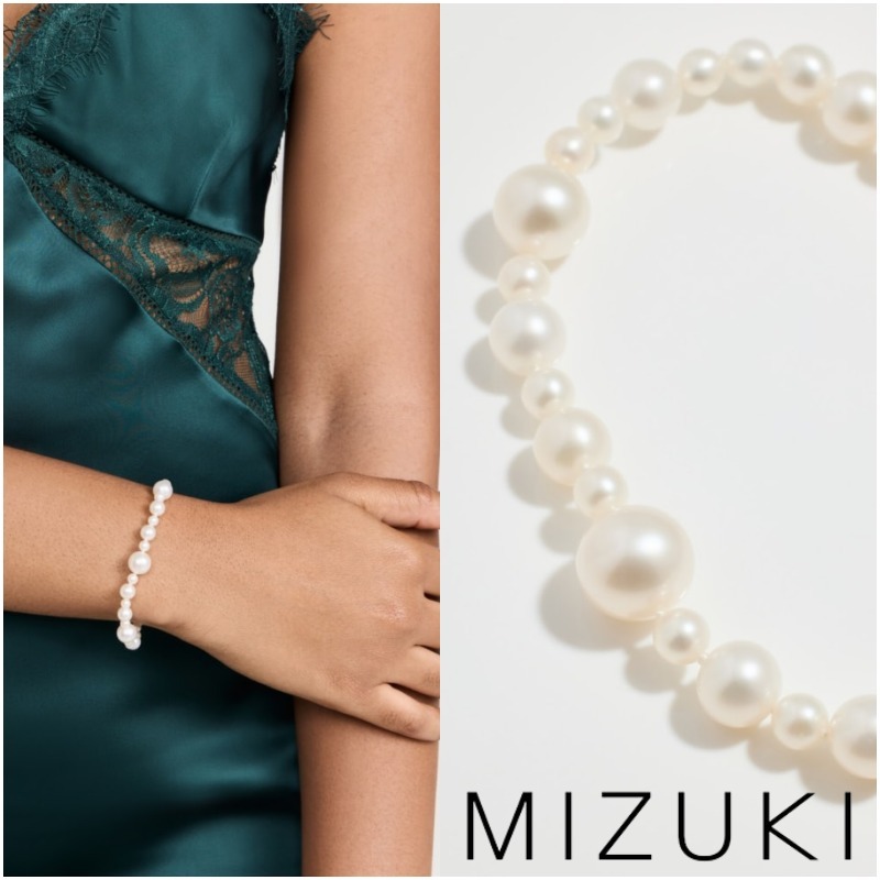 【MIZUKI】14k Gold Bubble Pearl Bracelet ブレスレット