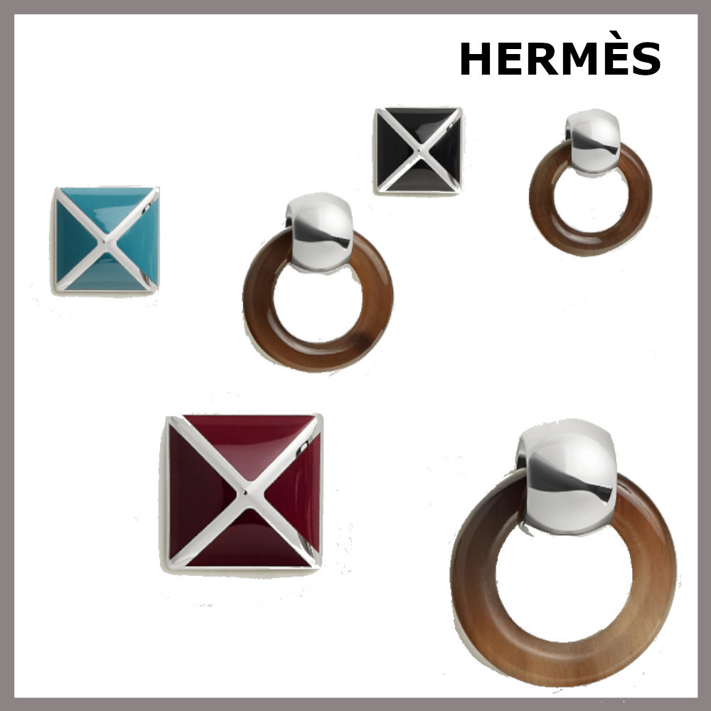 ギフトにも最適【HERMES】Medor メドール  XO ピアス