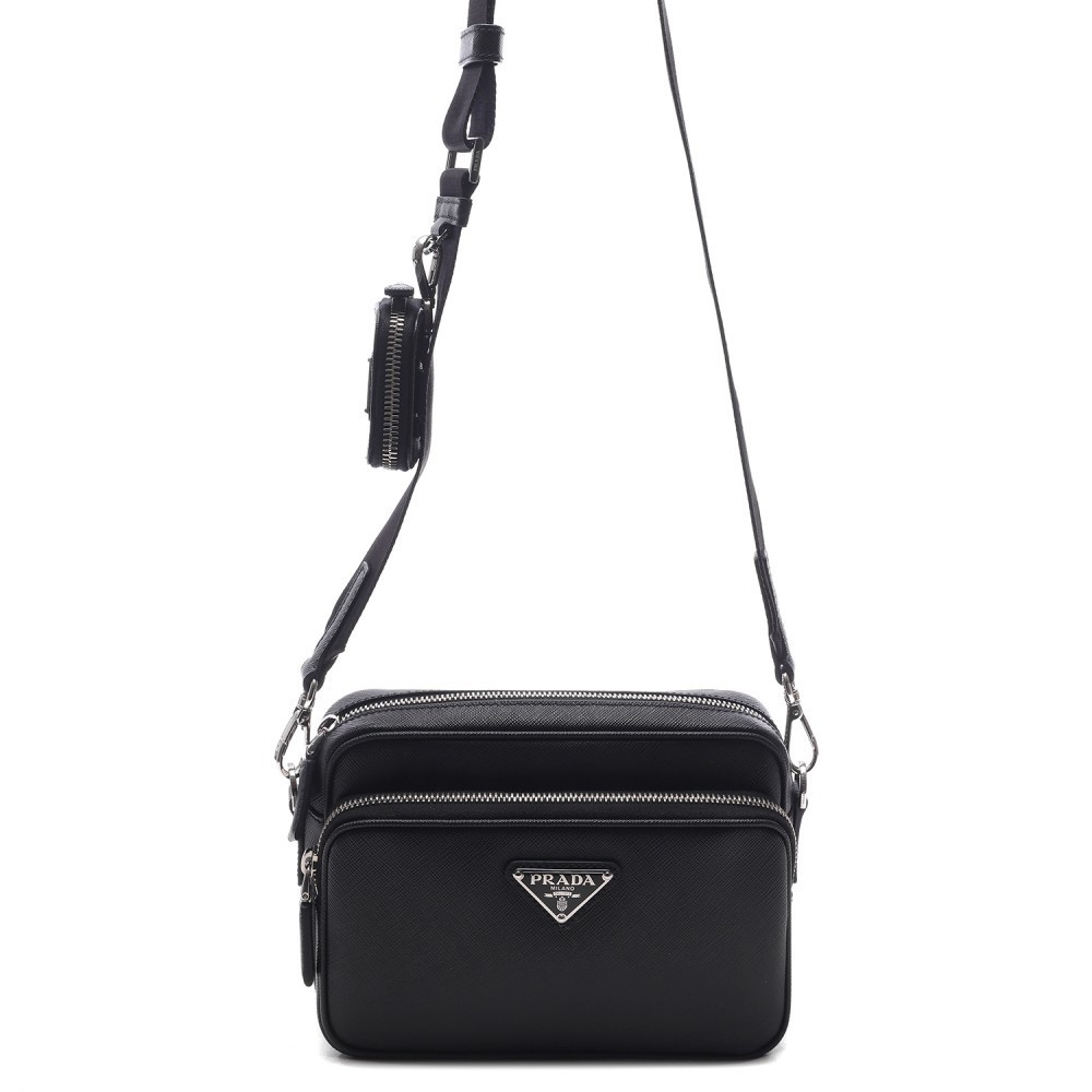 【PRADA】SAFFIANO CROSSBODY BAG