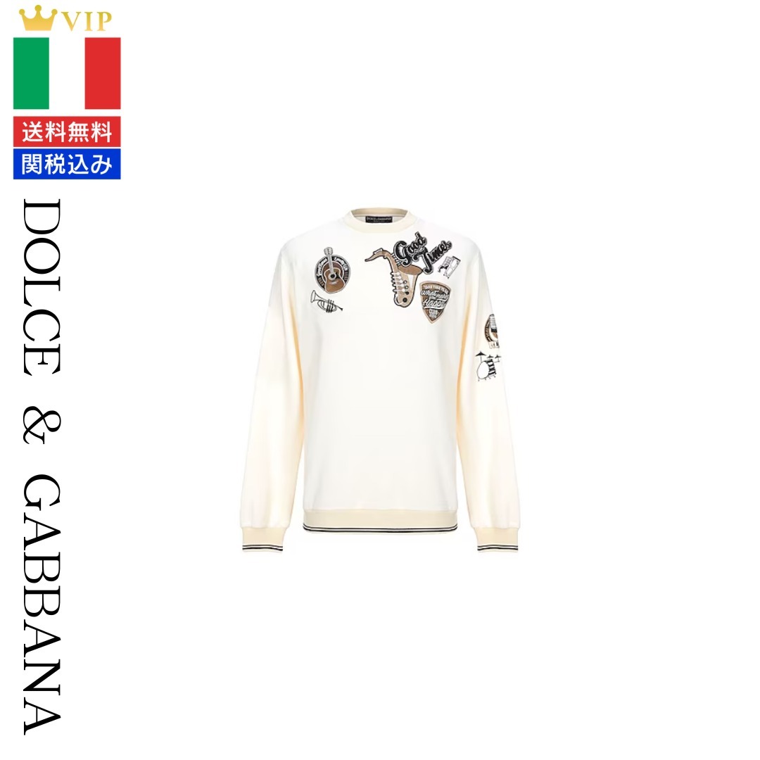 VIP【関税送料無料】希少 DOLCE & GABBANA トップス スウェット