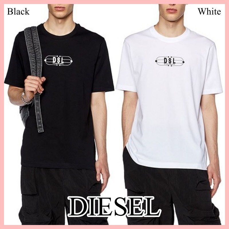 DIESEL Just K5 Tシャツ 半袖 2色 Black White 送料込み