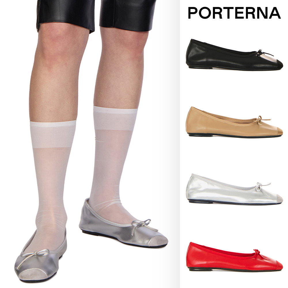 【PORTERNA】Melrose Ribbon Flat Shoes