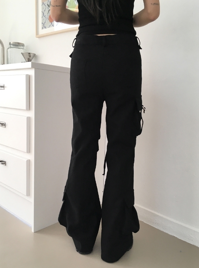 【WONDER WONDER】Preen Bijo Pocket Cargo L Semi Bootcut PT